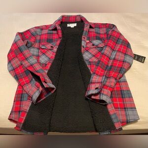 Matix Lined Flannel Size Medium Men’s New With Tags